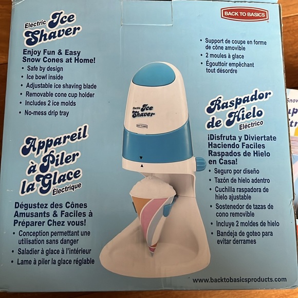 Electric ice shaver - Picture 4 of 7